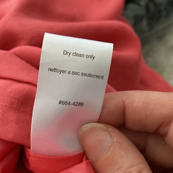 Nanette Lepore Silk Dress Button Front Coral Medium - Picture 13 of 15